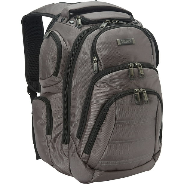 Black Kenneth Cole Reaction Dual Compartment 17 Laptop Backpack with USB Black Kenneth Cole Reaction Dual Compartment 17 Laptop Backpack with USB
